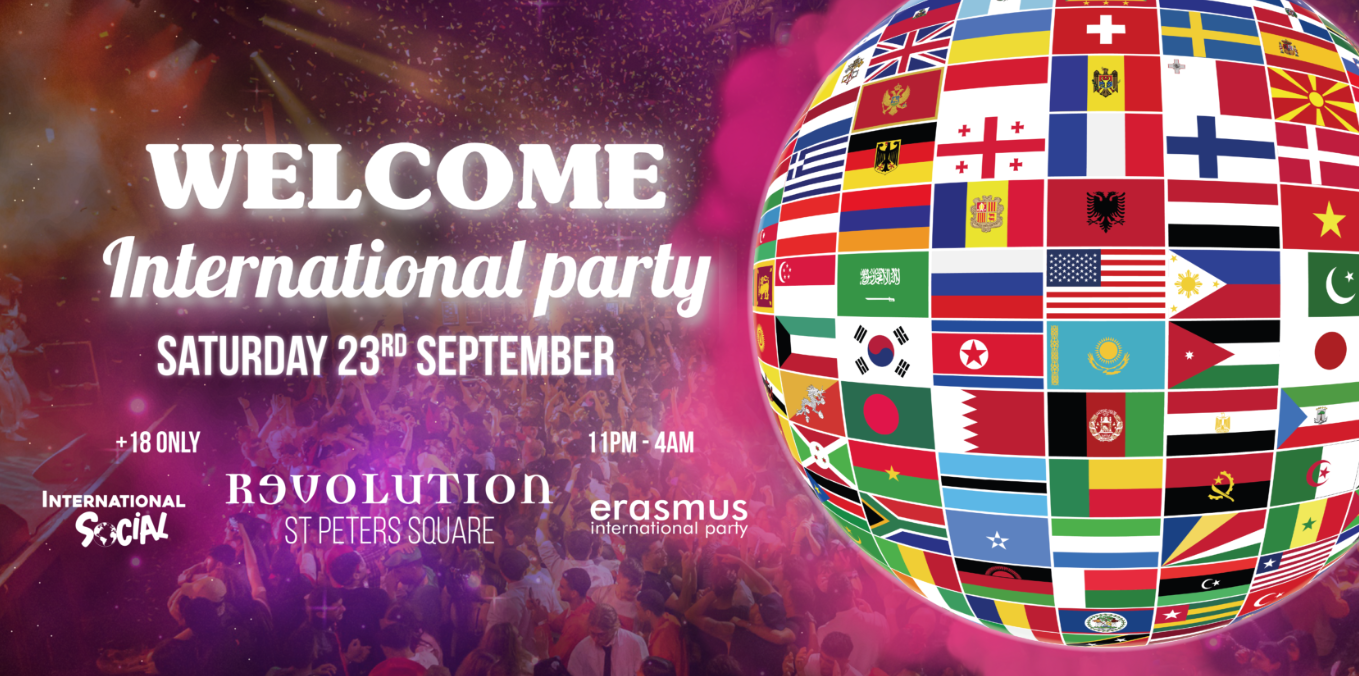 Welcome International Party – Liverpool