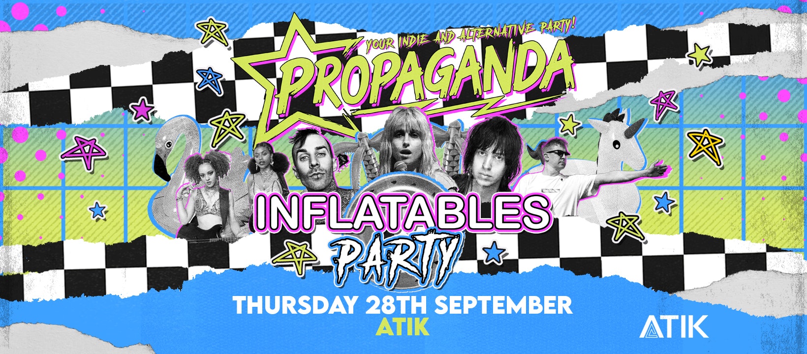 Propaganda Gloucester – Inflatables Party!