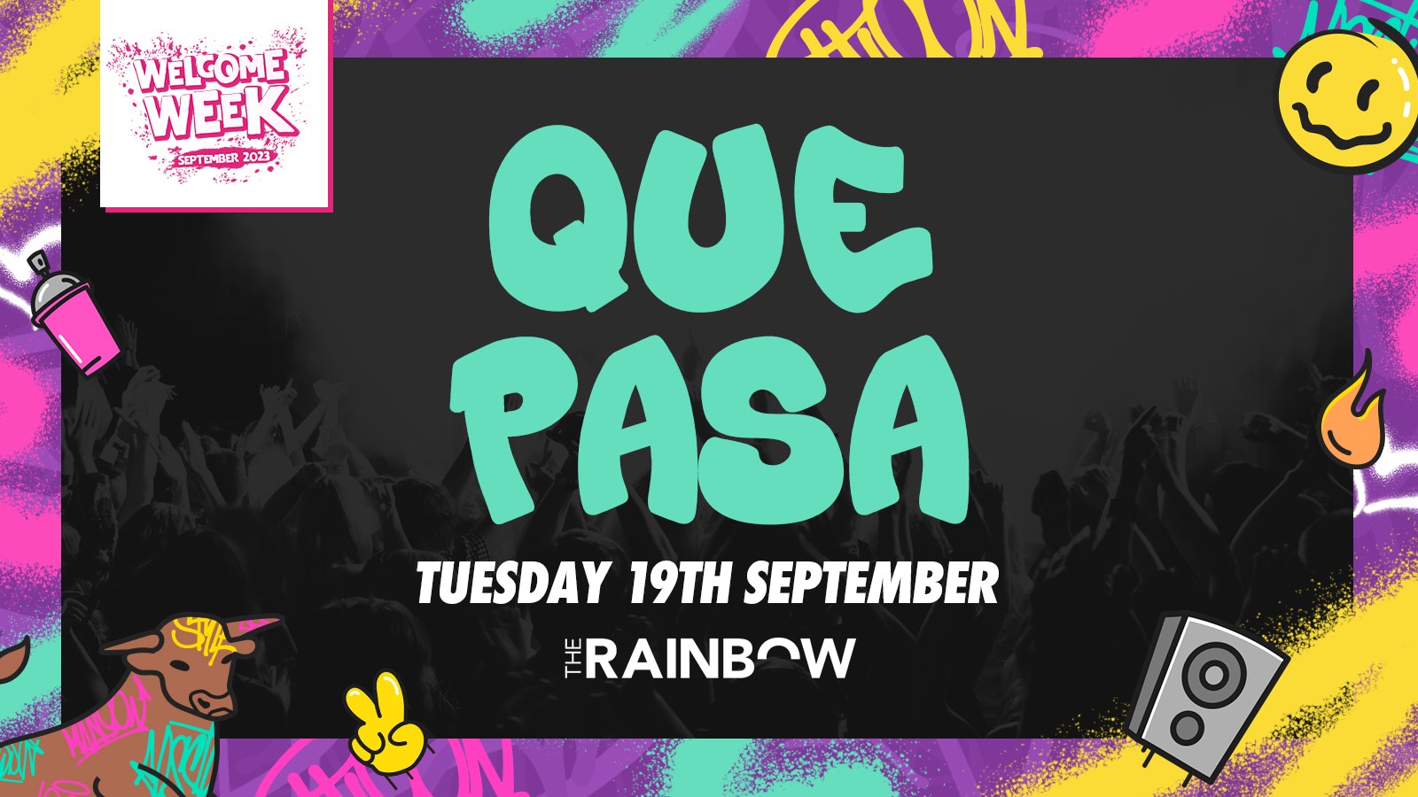 Day 4: 🅰️﻿🅰️﻿🅰️ The Official Aston Welcome hits QUE PASA! Tues 19th Sept
