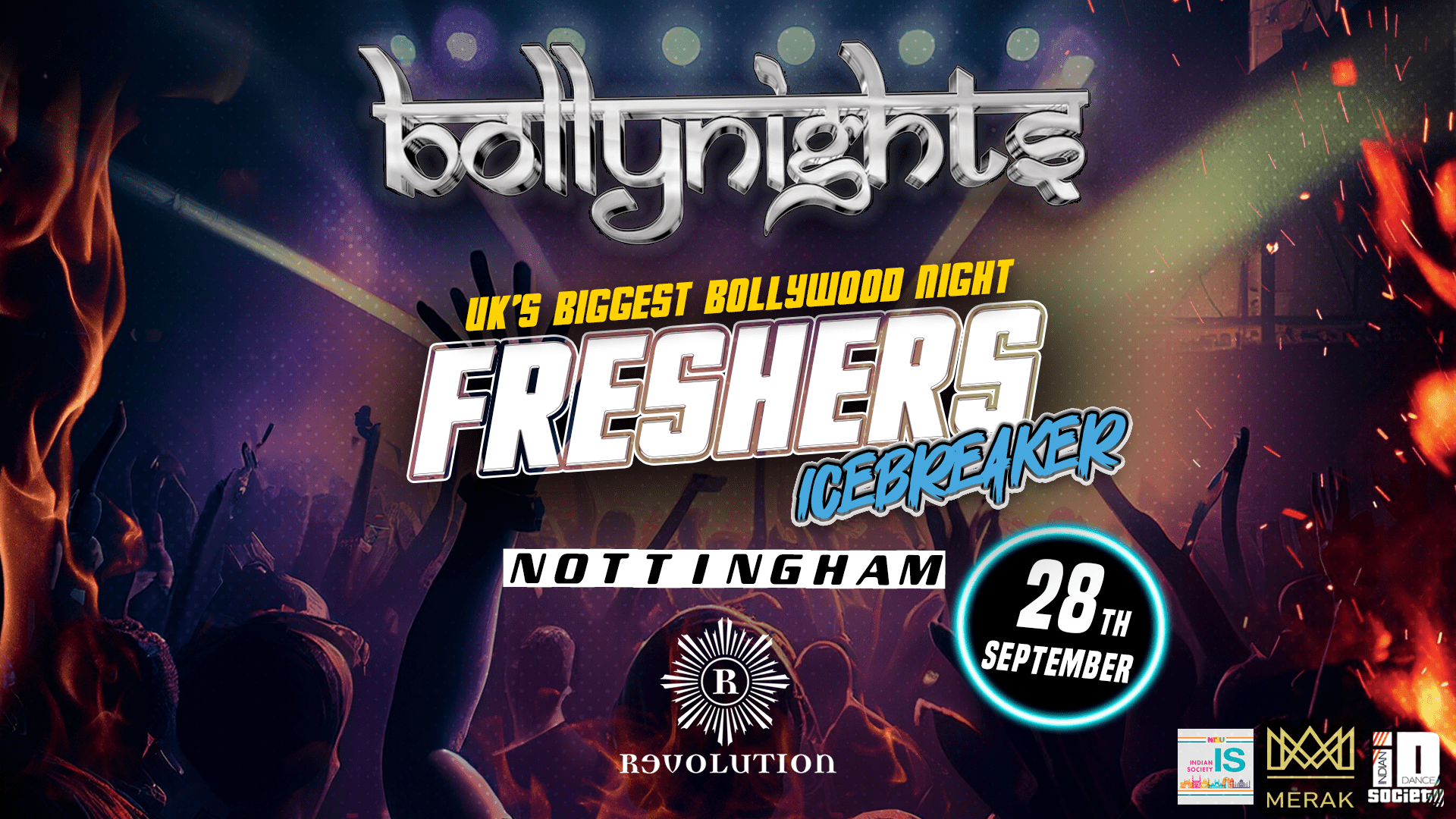 Bollynights Nottingham – Thursday 28th September | Revolution Cornerhouse