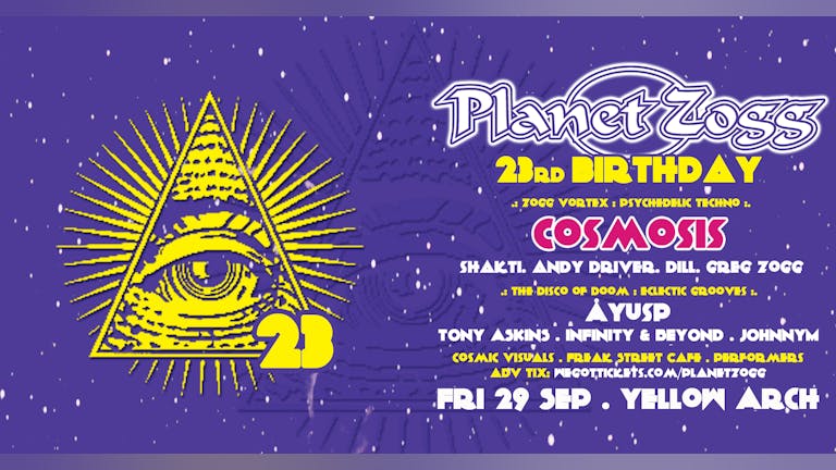 Planet Zogg 23rd Birthday