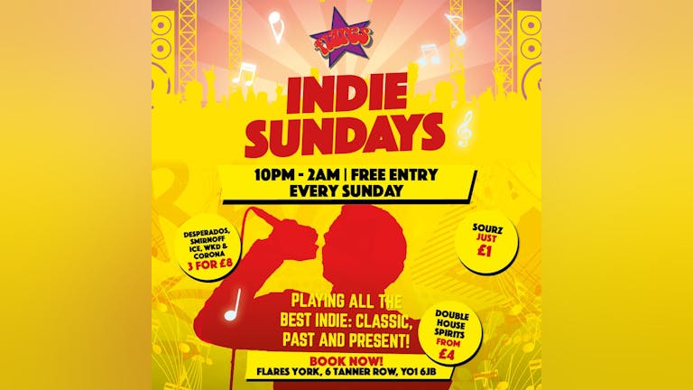 Indie Sundays @ Flares York