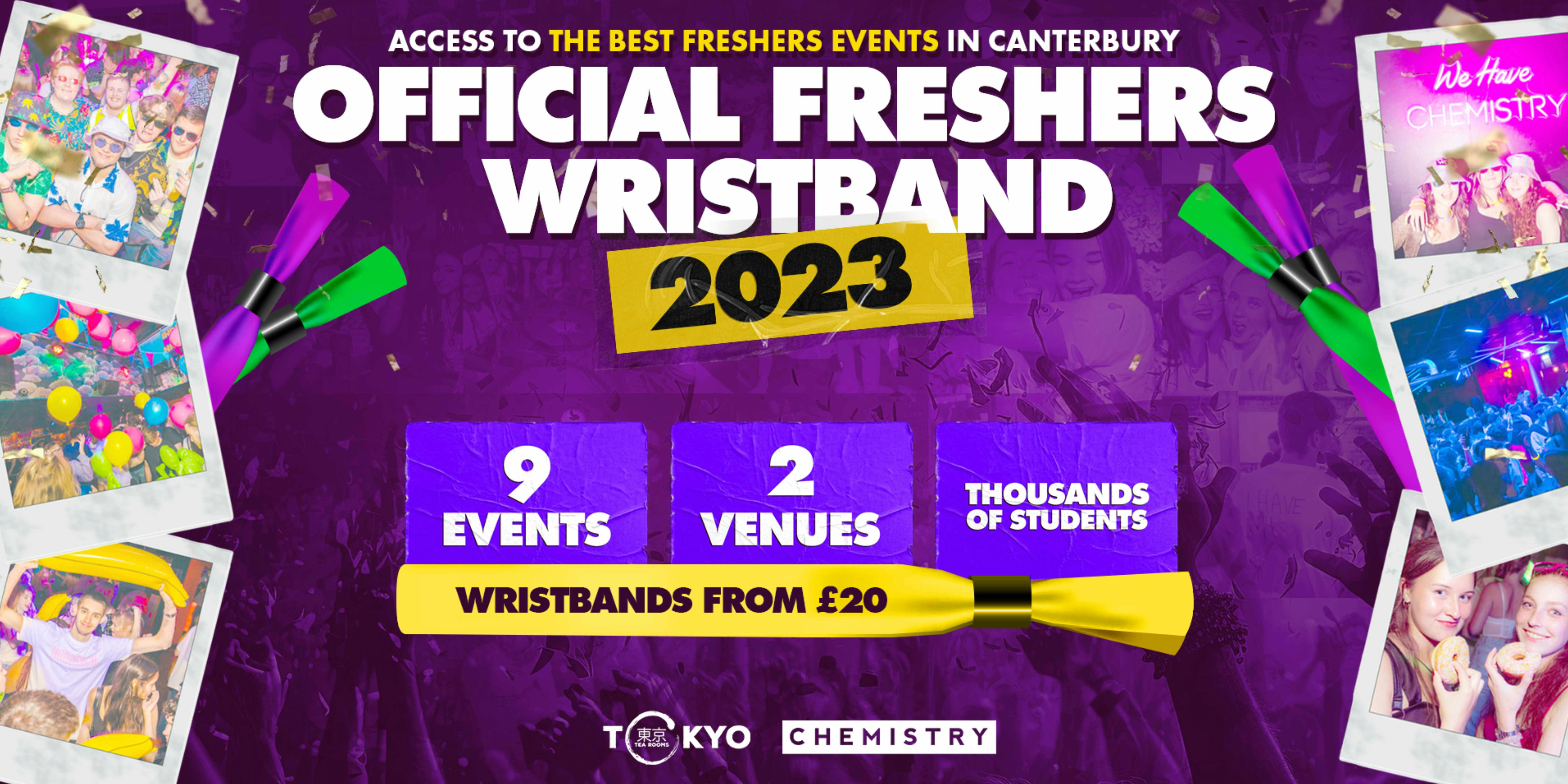 OFFICIAL FRESHERS WRISTBAND 2023 💥​