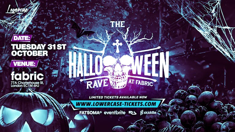 The Halloween Rave at Fabric! Halloween 2023