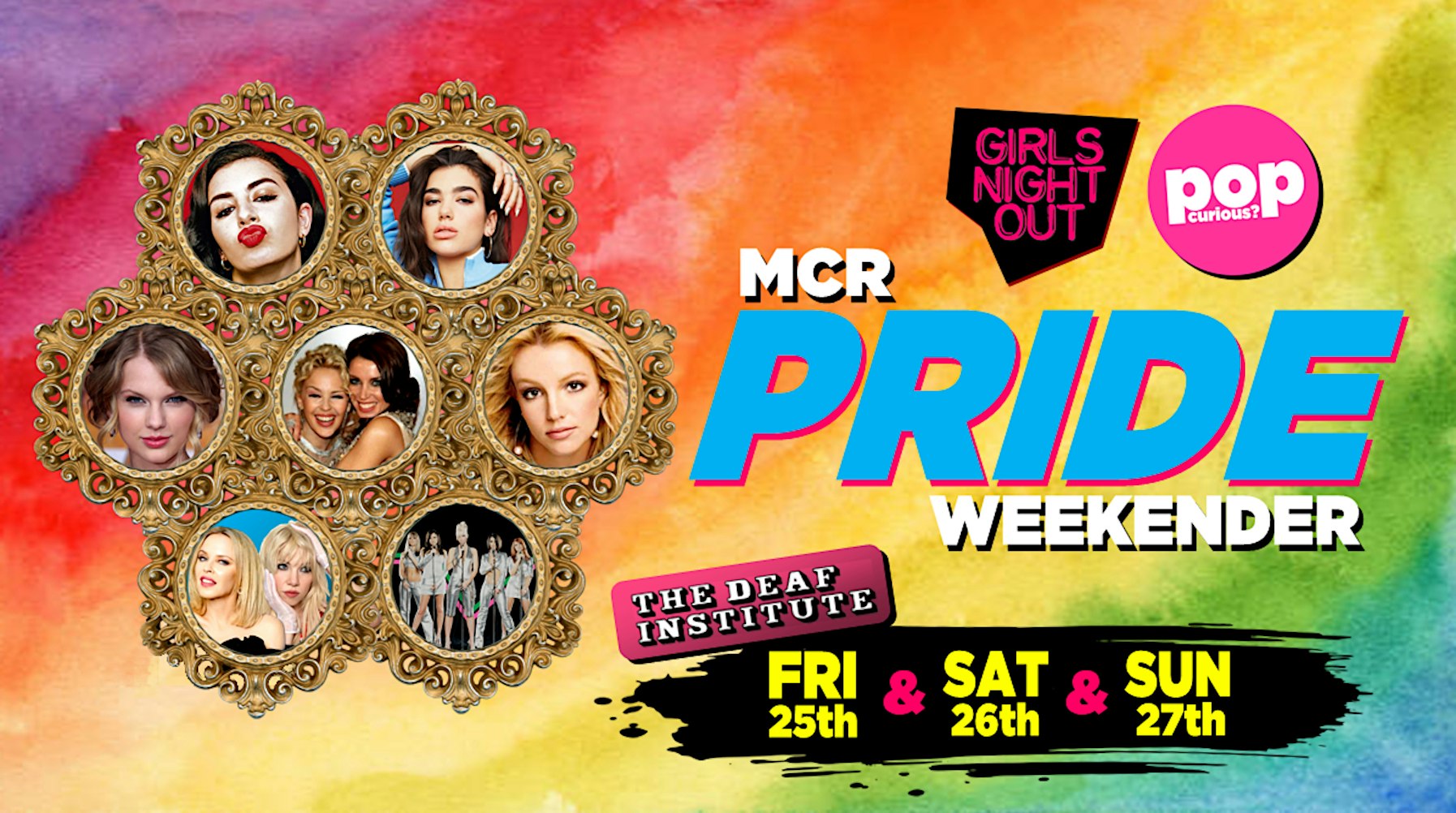 Girls Night Out + Pop Curious? Pride 2023 (SATURDAY)