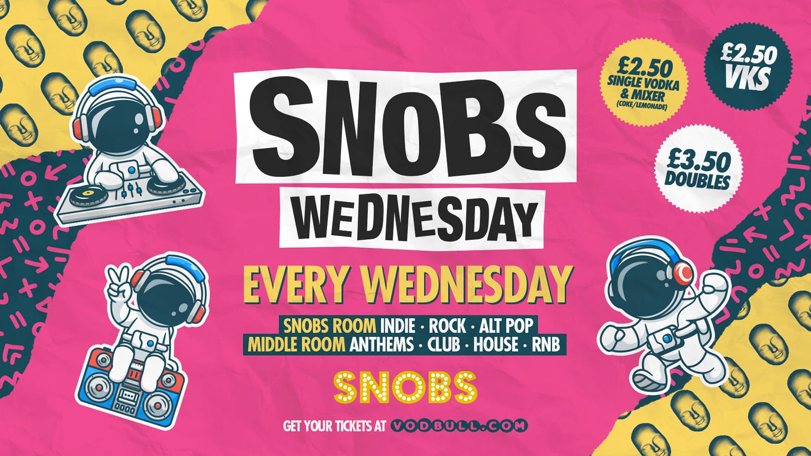 🎶 SNOBS WEDNESDAY!!🎶 [TONIGHT!] Sept Sessions Launch!! 🎶 06/09
