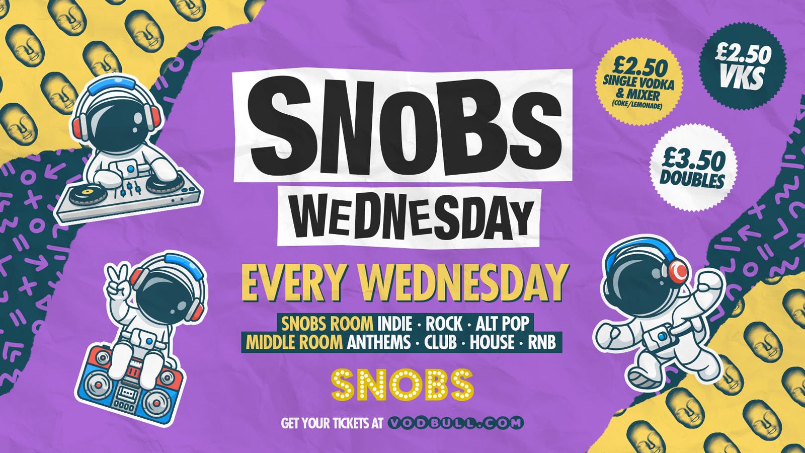 🎶 SNOBS WEDNESDAY!! [TONIGHT!] 🎶 29/11