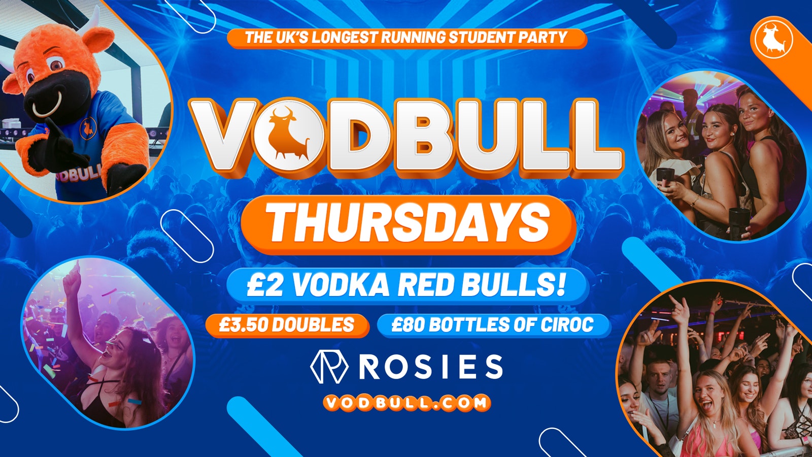 🧡WE ARE Vodbull at ROSIES!! [FINAL TIX!]🌟 12/10 🧡