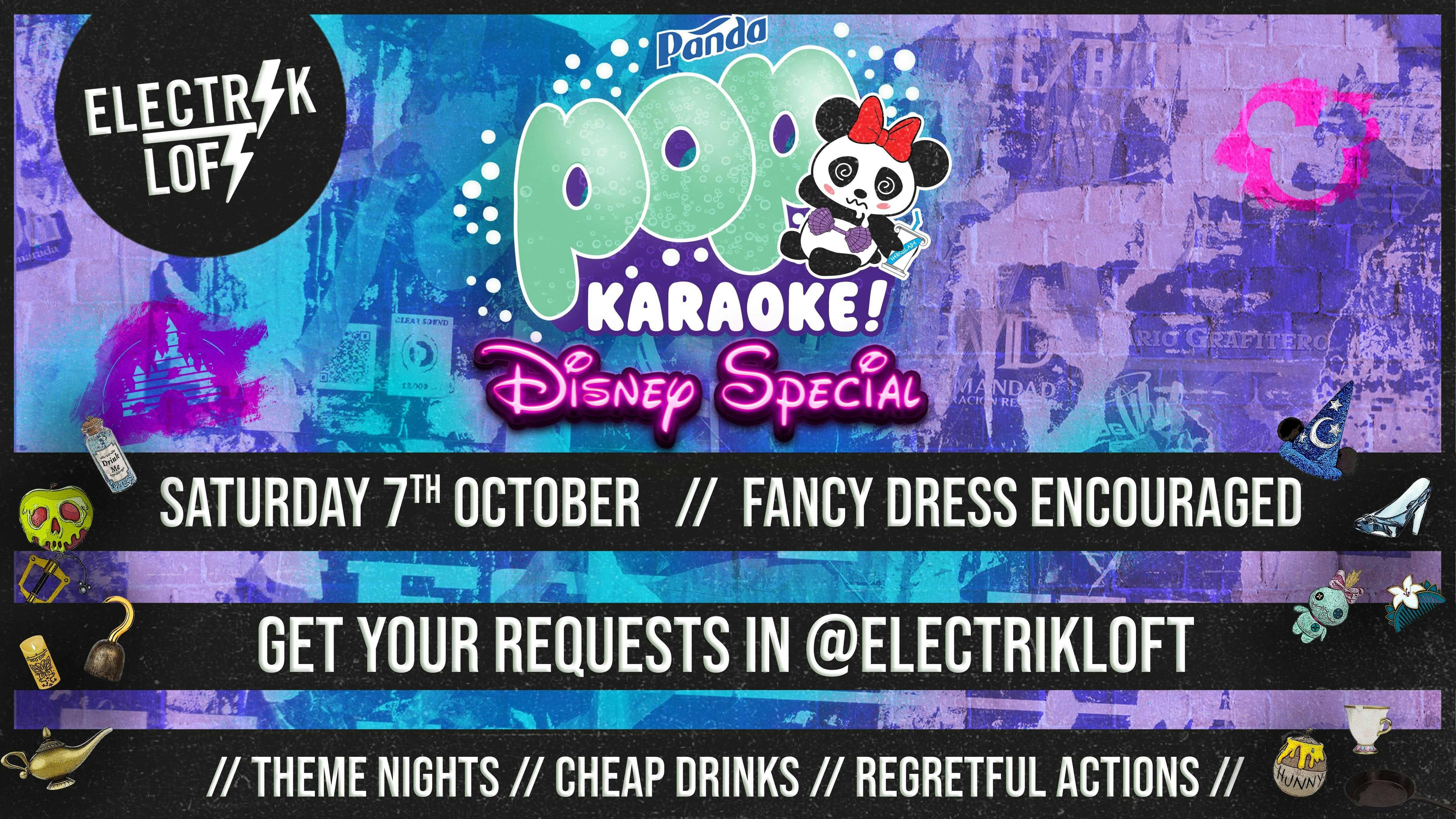 Disney Karaoke Special in ELECTRIK LOFT