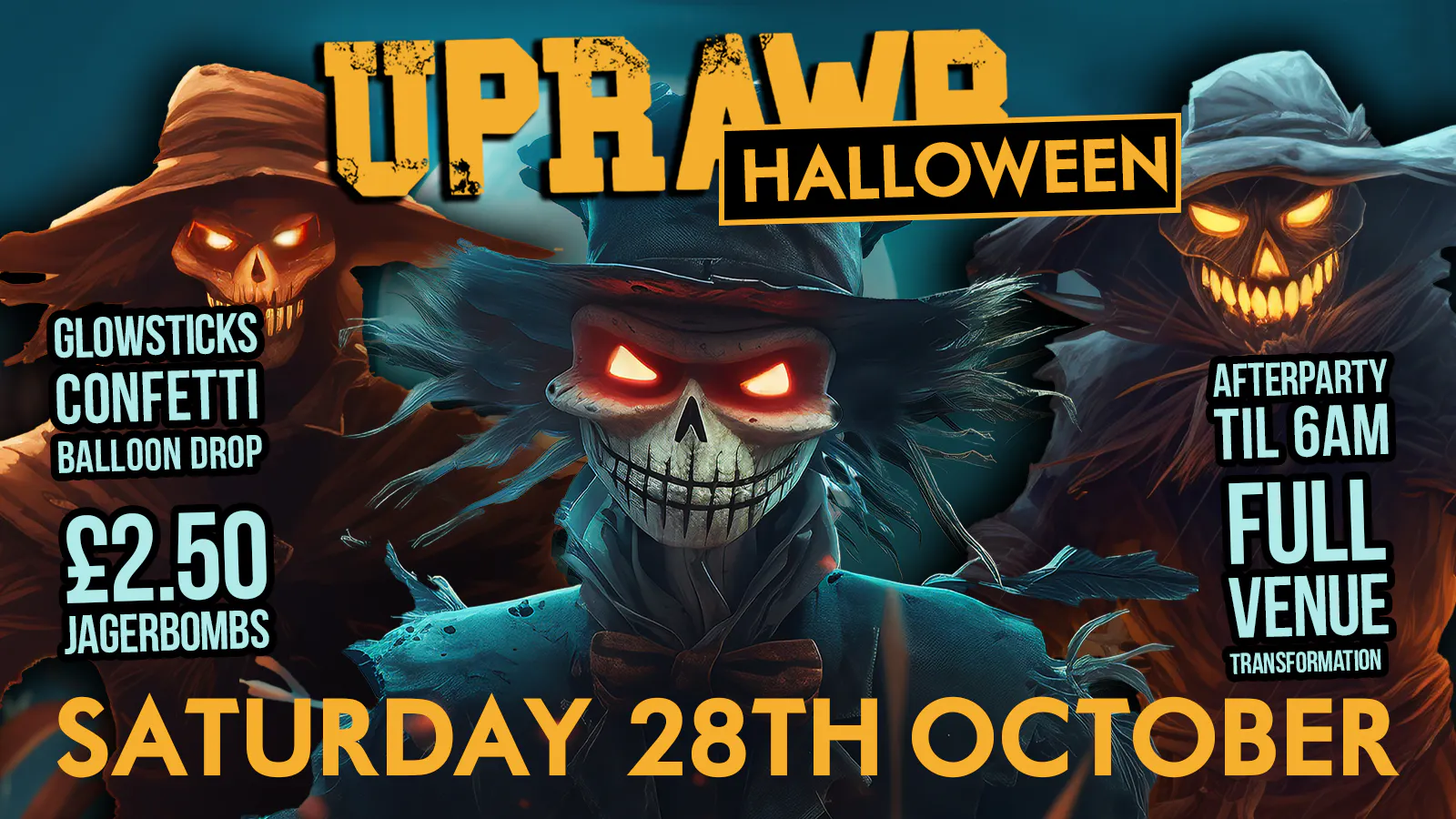 UPRAWR: Halloween at Asylum, Birmingham on 28th Oct 2023 | Fatsoma