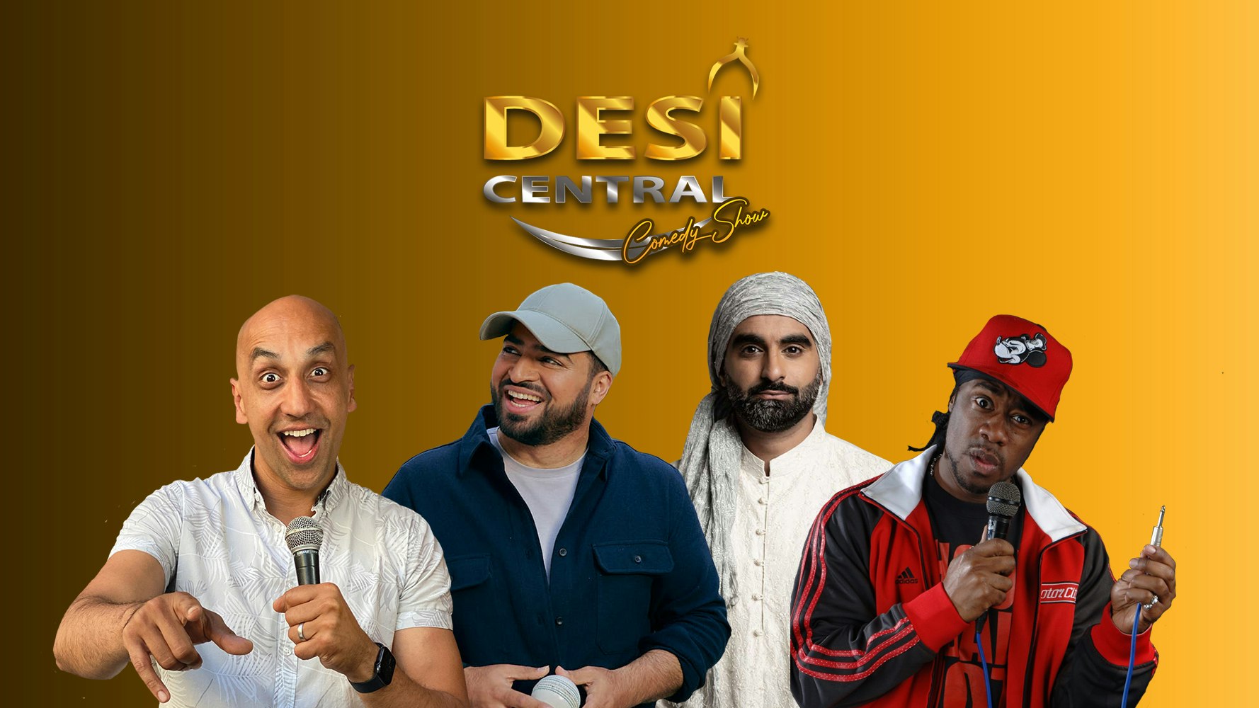 Desi Central Comedy Show – Bradford ** Limited Availability **