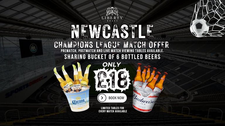 PSG VS NEWCASTLE! CHAMPIONS LEAGUE SPECIAL OFFER!