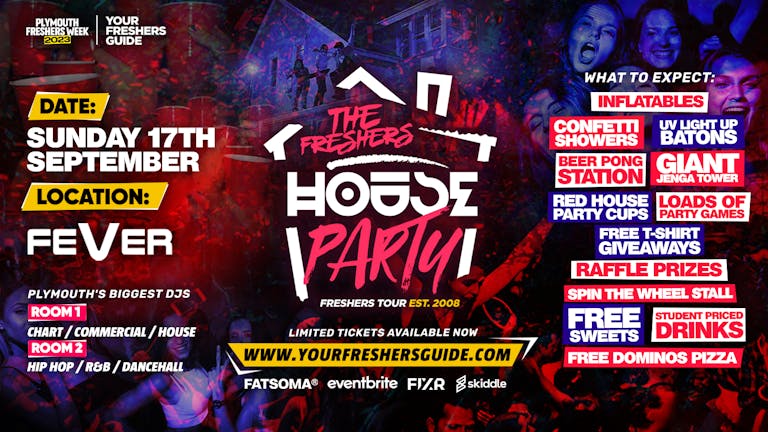 The Project X Freshers House Party - Plymouth Freshers 2023