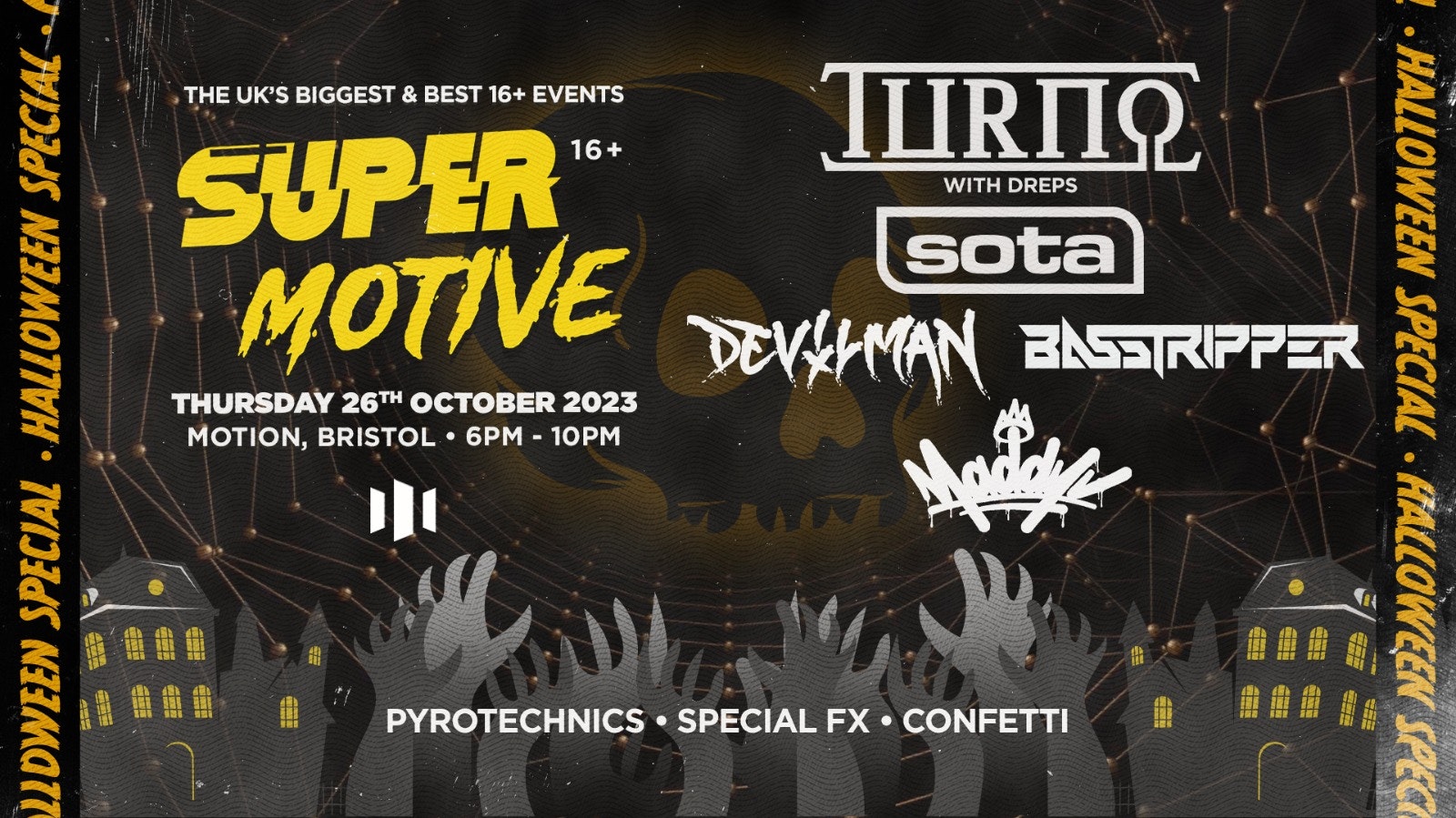 SuperMotive 16+ : Halloween Special w/ Turno, Sota, Devilman + More!