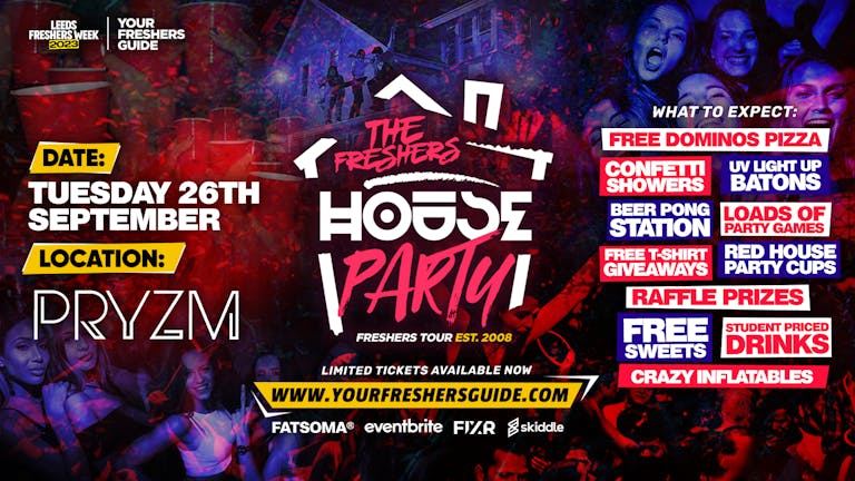 The Project X Freshers House Party | Leeds Freshers 2023