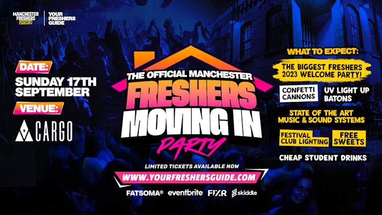 The Manchester Freshers Moving in Party | Manchester Freshers 2023