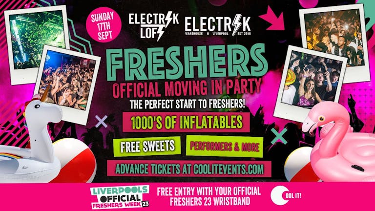DAY 1 - OFFICIAL - EVENT 2 - Liverpool Freshers 2023 - Official Freshers Sunday: The Moving In Party 