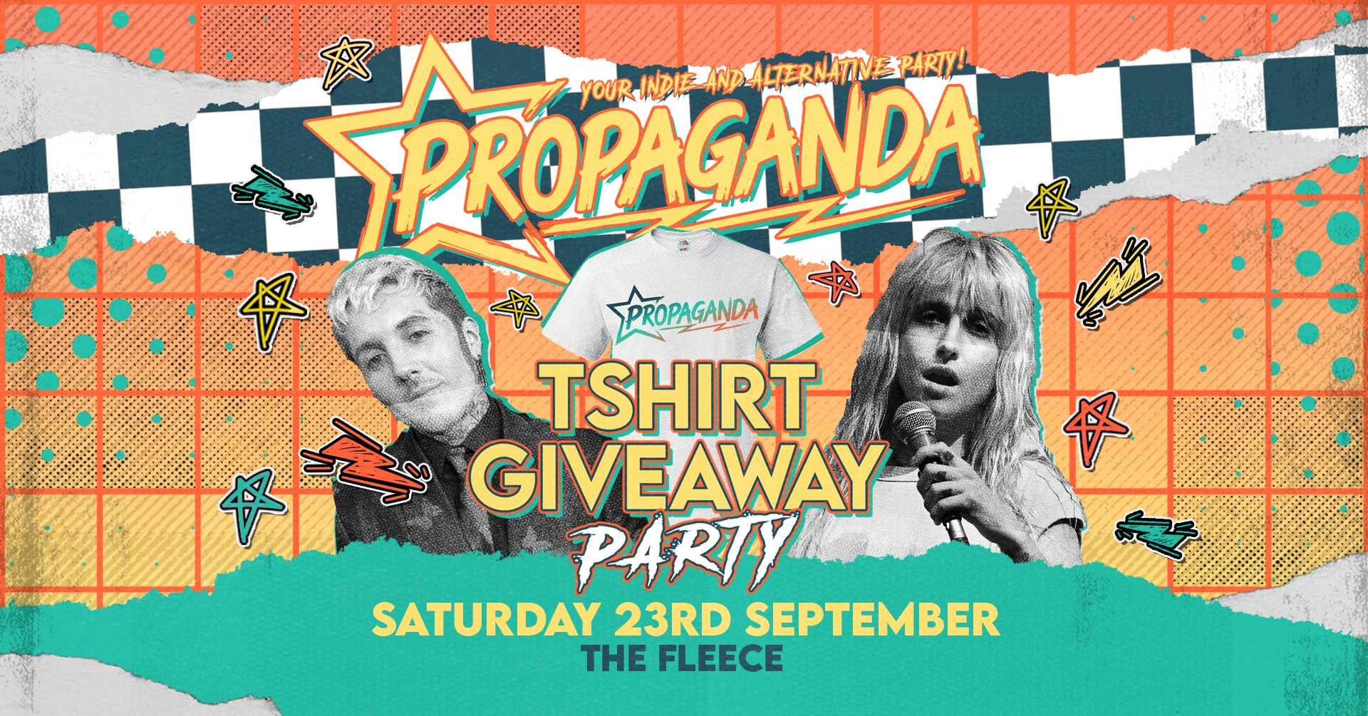 TONIGHT! Propaganda Bristol – Tshirt Party!