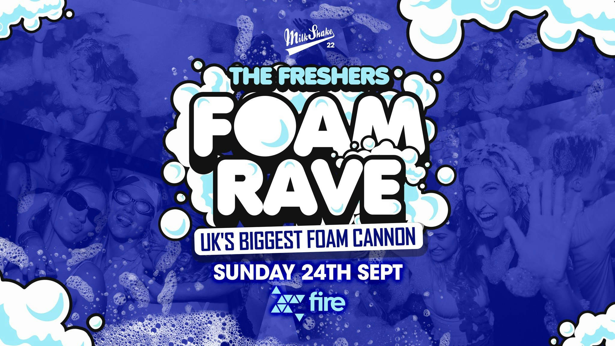 TONIGHT 11PM – THE EPIC Freshers Foam Rave 💦 | Live From Fire London