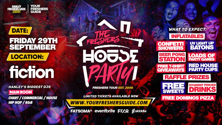 The Project X Freshers House Party | Hanley Freshers 2023 - Keele Freshers 2023 & ﻿Staffordshire Freshers 2023
