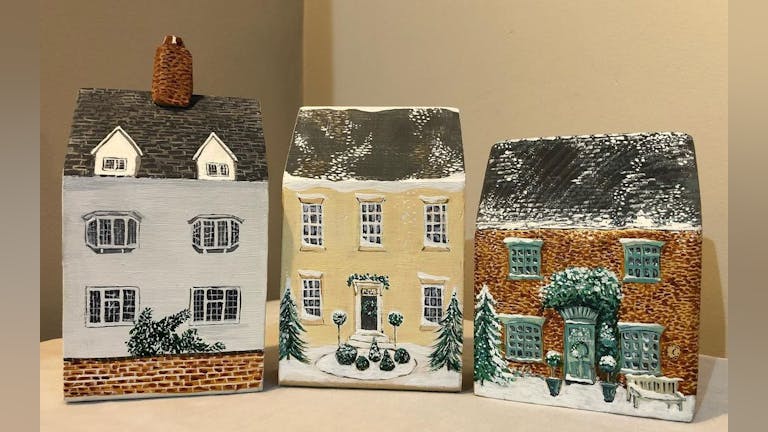 Miniature Winter Home Decoration Workshop at The Garage
