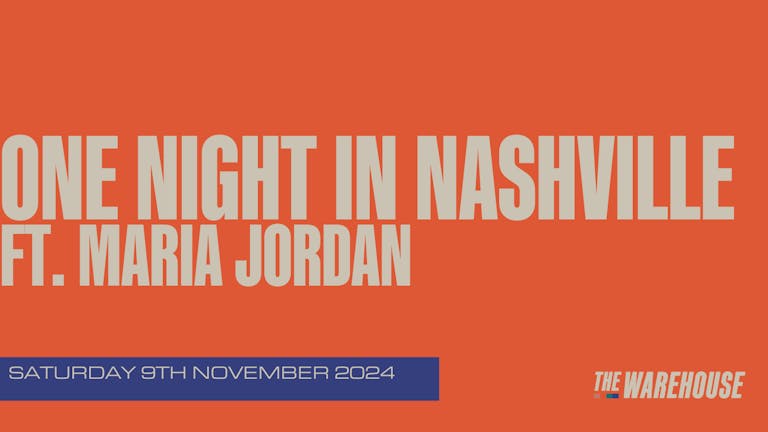 One night in Nashville ft. Maria Jordan