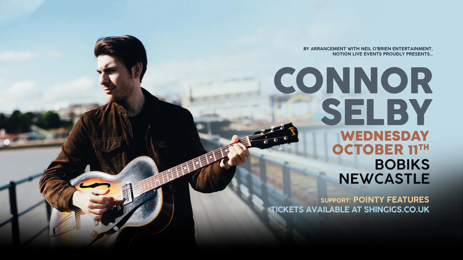 Connor Selby + Pointy Features at Bobiks, Newcastle upon Tyne on 11th ...