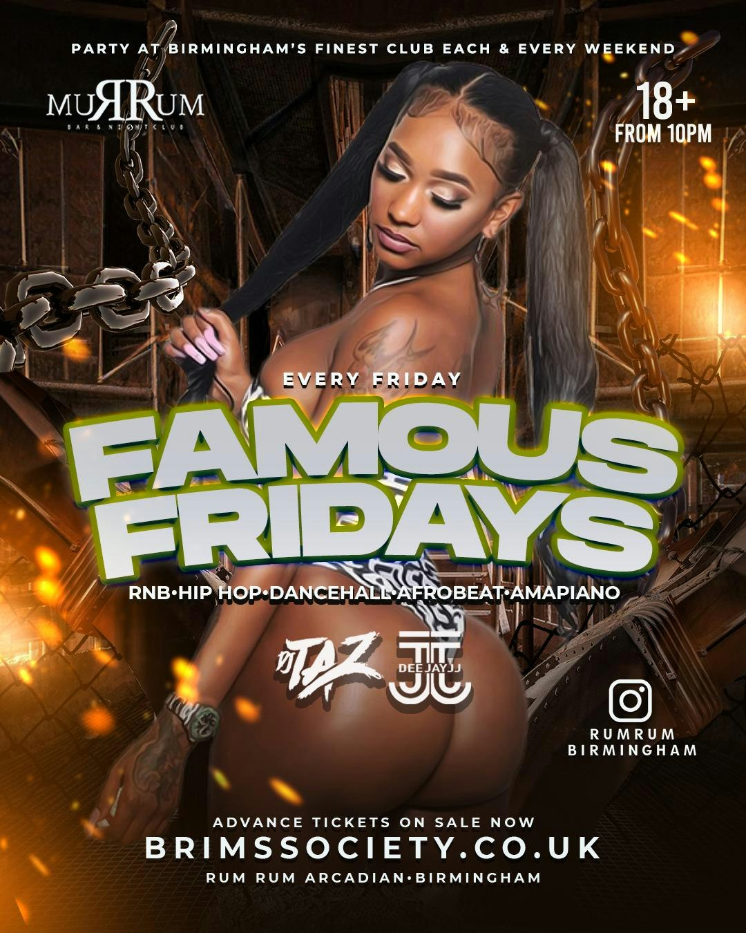 FAMOUS FRIDAYS AT RUMRUM