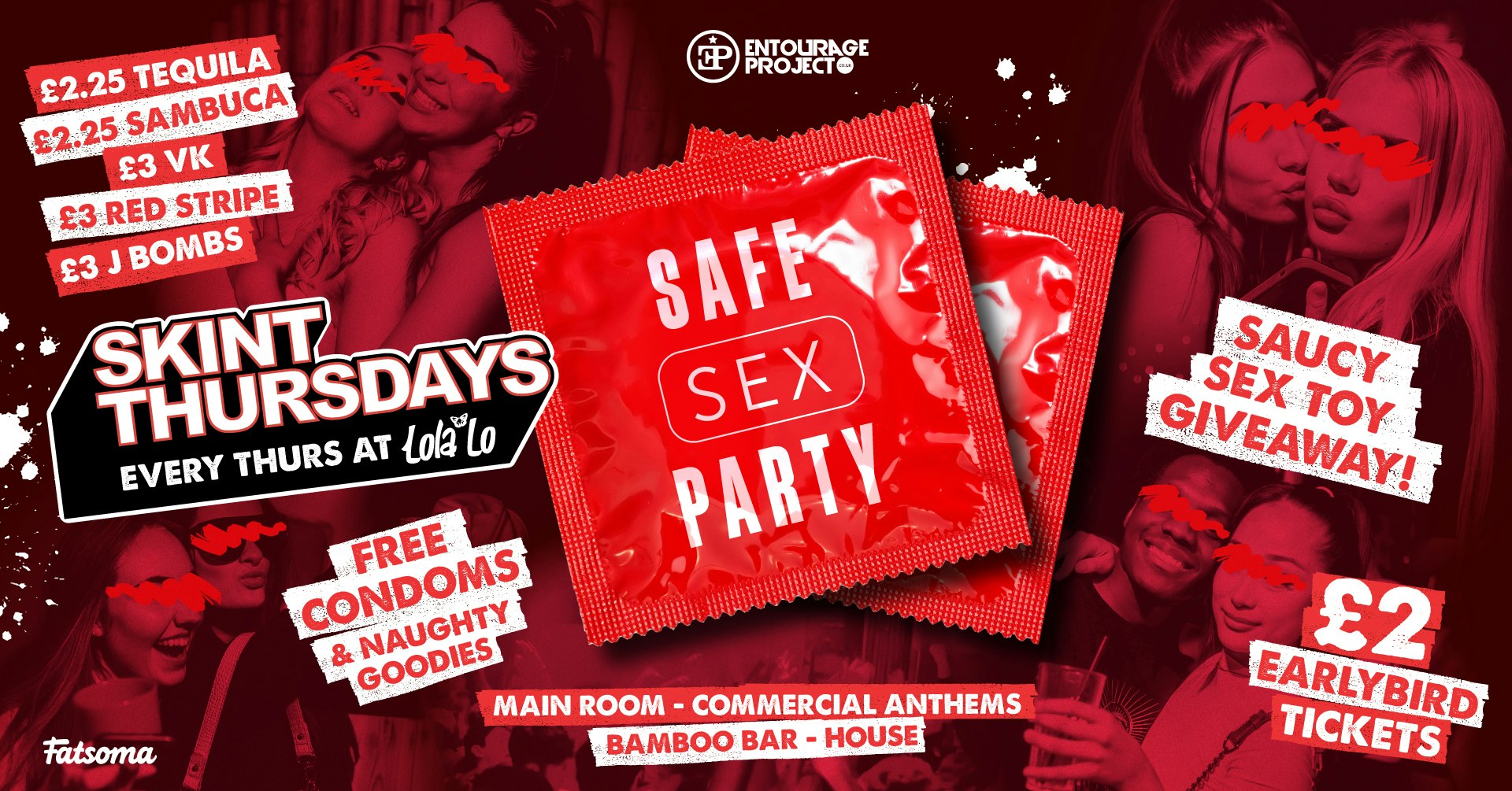 Skint Thursday @ Lola Lo – Safe Sex Party!