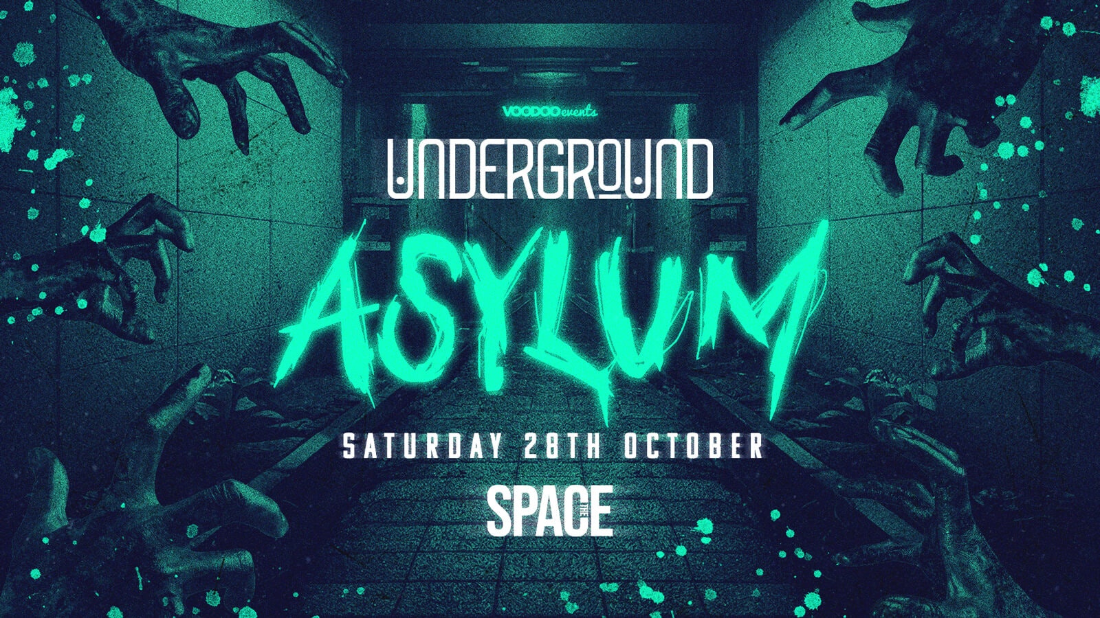 SOLD OUT! Underground Saturdays at Space Nightclub – Asylum Halloween Special – 28th October