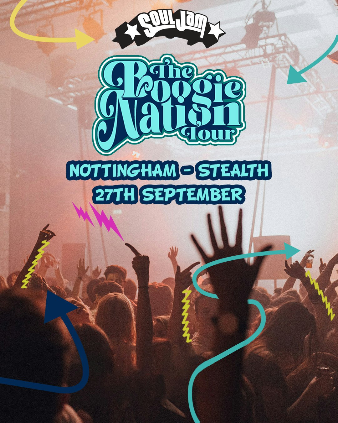 SoulJam | Nottingham | Boogie Nation | 27th September | Stealth