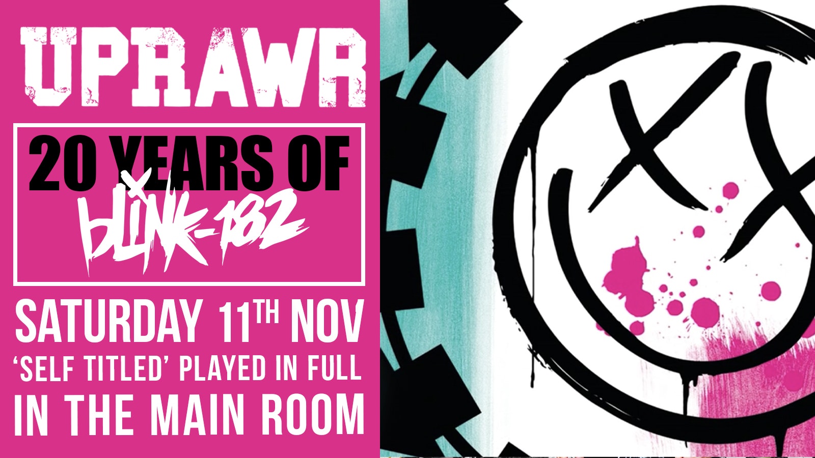 UPRAWR: 20 YEARS of Blink-182 ‘Self Titled’!